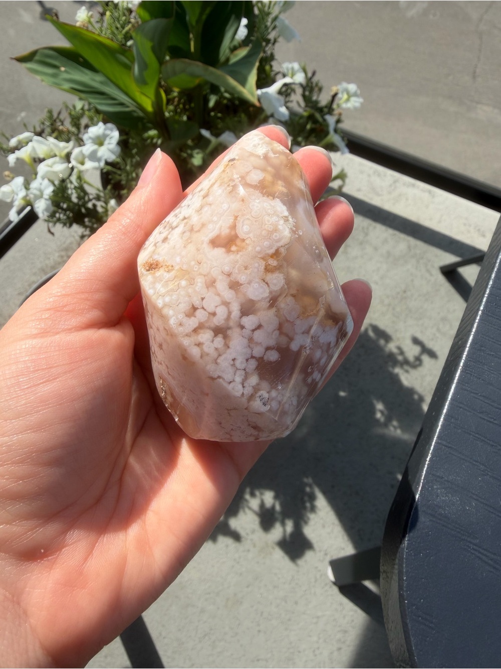 Flower Agate Flame | crystal